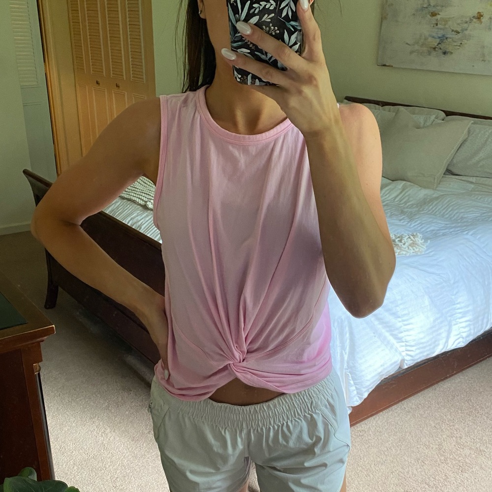 Lululemon twist tank top